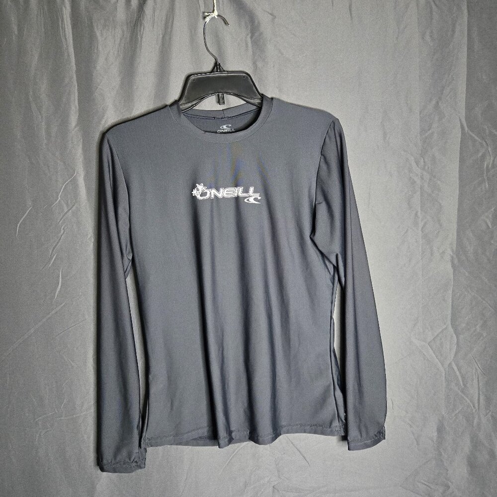 O’Neill women’s basic skin UPF 50+ long sleeve graphite sun Shirt Large